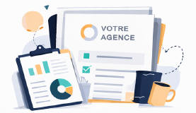 Des livrables neutres et documentés, avec logo agence possible